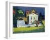 House in a Landscape-Ernst Ludwig Kirchner-Framed Giclee Print