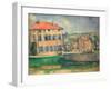 House in Aix, 1885-1887-Paul Cézanne-Framed Giclee Print