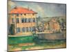 House in Aix, 1885-1887-Paul Cézanne-Mounted Giclee Print