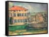 House in Aix, 1885-1887-Paul Cézanne-Framed Stretched Canvas