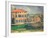 House in Aix, 1885-1887-Paul Cézanne-Framed Giclee Print