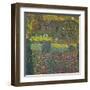 House in Attersee-Gustav Klimt-Framed Art Print