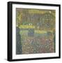 House in Attersee-Gustav Klimt-Framed Art Print