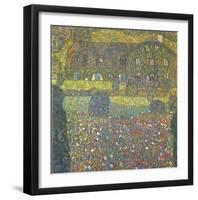 House in Attersee-Gustav Klimt-Framed Art Print