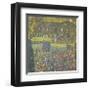 House in Attersee-Gustav Klimt-Framed Giclee Print