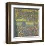 House in Attersee-Gustav Klimt-Framed Giclee Print