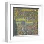 House in Attersee-Gustav Klimt-Framed Giclee Print