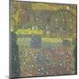 House in Attersee-Gustav Klimt-Mounted Giclee Print