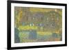 House in Attersee-Gustav Klimt-Framed Premium Giclee Print