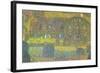 House in Attersee-Gustav Klimt-Framed Art Print