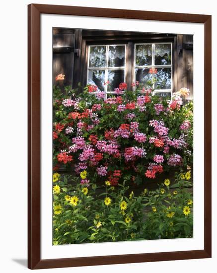 House in Gerstruben Near Oberstdorf, Allgau, Bavaria, Germany, Europe-Hans Peter Merten-Framed Photographic Print