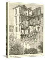 House in Nice, Demolished in the Riviera Earthquake, 1887-null-Stretched Canvas