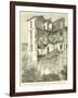 House in Nice, Demolished in the Riviera Earthquake, 1887-null-Framed Giclee Print