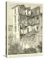 House in Nice, Demolished in the Riviera Earthquake, 1887-null-Stretched Canvas