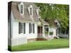 House in Nicholson Street, Dating from Colonial Times, Williamsburg, Virginia, USA-Pearl Bucknell-Stretched Canvas