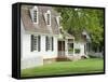 House in Nicholson Street, Dating from Colonial Times, Williamsburg, Virginia, USA-Pearl Bucknell-Framed Stretched Canvas