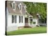 House in Nicholson Street, Dating from Colonial Times, Williamsburg, Virginia, USA-Pearl Bucknell-Stretched Canvas