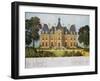 House in Normandy, Design-Victor Petit-Framed Giclee Print