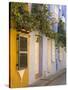 House in Old Walled City District, Cartagena City, Bolivar State, Colombia, South America-Richard Cummins-Stretched Canvas