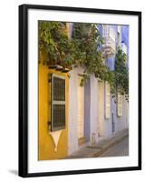 House in Old Walled City District, Cartagena City, Bolivar State, Colombia, South America-Richard Cummins-Framed Photographic Print