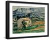 House in Provence, 1886-1890-Paul Cézanne-Framed Giclee Print