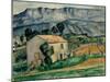 House in Provence, 1886-1890-Paul Cézanne-Mounted Giclee Print