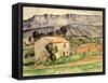 House in Provence, 1886-90-Paul Cézanne-Framed Stretched Canvas