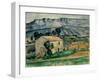 House in Provence - Cezanne, Paul (1839-1906) - 1886-1890 - Oil on Canvas - Indianapolis Museum of-Paul Cezanne-Framed Giclee Print