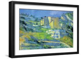 House in Provence-Paul C?zanne-Framed Art Print