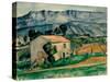 House in Provence-Paul Cézanne-Stretched Canvas