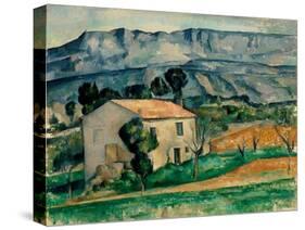 House in Provence-Paul Cézanne-Stretched Canvas
