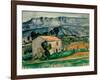 House in Provence-Paul Cézanne-Framed Giclee Print