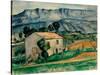 House in Provence-Paul Cézanne-Stretched Canvas