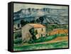 House in Provence-Paul Cézanne-Framed Stretched Canvas