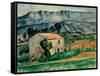House in Provence-Paul Cézanne-Framed Stretched Canvas