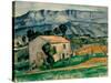 House in Provence-Paul Cézanne-Stretched Canvas