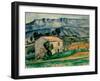 House in Provence-Paul Cézanne-Framed Giclee Print