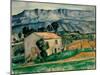 House in Provence-Paul Cézanne-Mounted Giclee Print