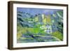 House In Provence-Paul Cézanne-Framed Premium Giclee Print