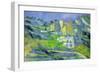 House In Provence-Paul Cézanne-Framed Premium Giclee Print