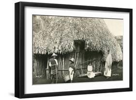 House in Rural Mexico-null-Framed Art Print