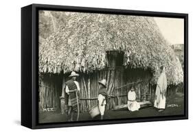 House in Rural Mexico-null-Framed Stretched Canvas