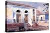 House in Santiago, Cuba, c.1885-Winslow Homer-Stretched Canvas