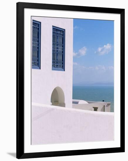 House in Sidi Bou Said, Tunisia-Jon Arnold-Framed Photographic Print