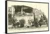 House in the Avenue De La Gare, Mentone, Ruined by the Riviera Earthquake, 1887-null-Framed Stretched Canvas