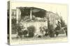 House in the Avenue De La Gare, Mentone, Ruined by the Riviera Earthquake, 1887-null-Stretched Canvas