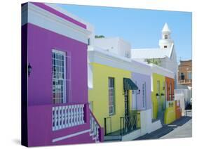 House in the Bo-Kaap (Malay Quarter), Cape Town, Cape Province, South Africa-Fraser Hall-Stretched Canvas