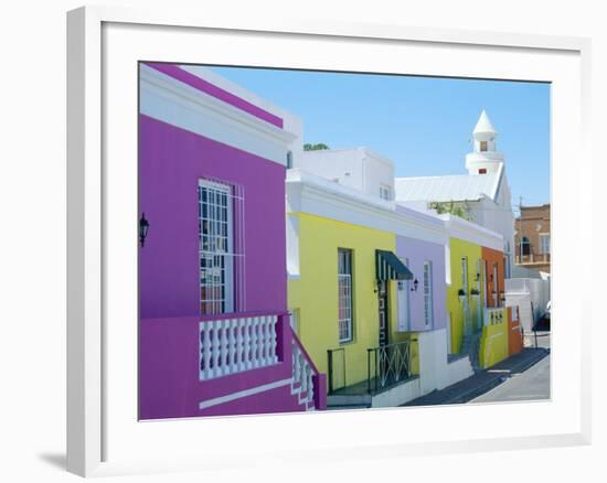 House in the Bo-Kaap (Malay Quarter), Cape Town, Cape Province, South Africa-Fraser Hall-Framed Photographic Print