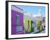 House in the Bo-Kaap (Malay Quarter), Cape Town, Cape Province, South Africa-Fraser Hall-Framed Photographic Print