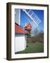 House in the Clouds, with Mill Sail, Thorpeness, Suffolk, England, United Kingdom-David Hunter-Framed Photographic Print